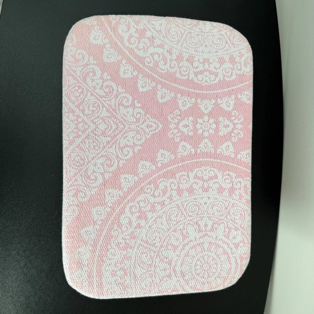 Pink Nursery Storage Basket‎ Organizer Diaper Caddy Bin w Divider Insert